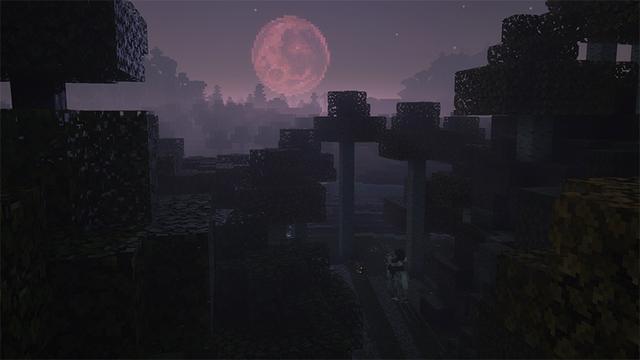 Screenshot of the Minecraft Bedrock Marketplace product Dark Fantasy Visuals created by Starfish Studios.