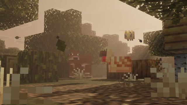 Screenshot of the Minecraft Bedrock Marketplace product Dark Fantasy Visuals created by Starfish Studios.