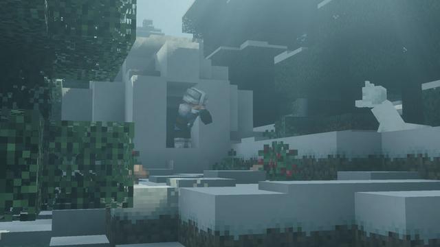 Screenshot of the Minecraft Bedrock Marketplace product Dark Fantasy Visuals created by Starfish Studios.