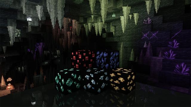 Screenshot of the Minecraft Bedrock Marketplace product Dark Fantasy Visuals created by Starfish Studios.