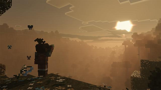 Screenshot of the Minecraft Bedrock Marketplace product Dark Fantasy Visuals created by Starfish Studios.