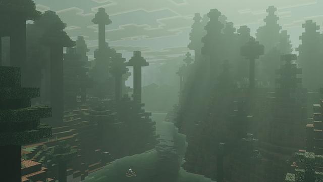 Screenshot of the Minecraft Bedrock Marketplace product Dark Fantasy Visuals created by Starfish Studios.