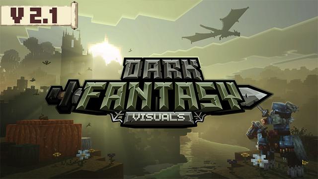 Thumbnail of the Minecraft Bedrock Marketplace product Dark Fantasy Visuals created by Starfish Studios.