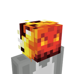 Thumbnail of the Minecraft Bedrock Marketplace product Flaming Skull created by Starfish Studios.