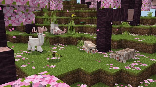 Screenshot of the Minecraft Bedrock Marketplace product Naturalist Add-On created by Starfish Studios.