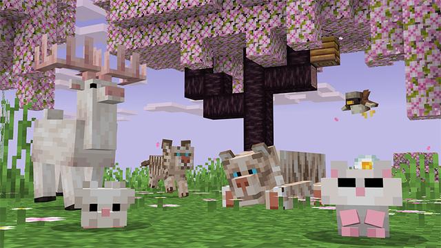 Screenshot of the Minecraft Bedrock Marketplace product Naturalist Add-On created by Starfish Studios.