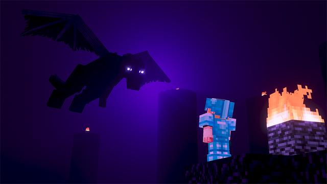 Screenshot of the Minecraft Bedrock Marketplace product Prizma Visuals created by Starfish Studios.