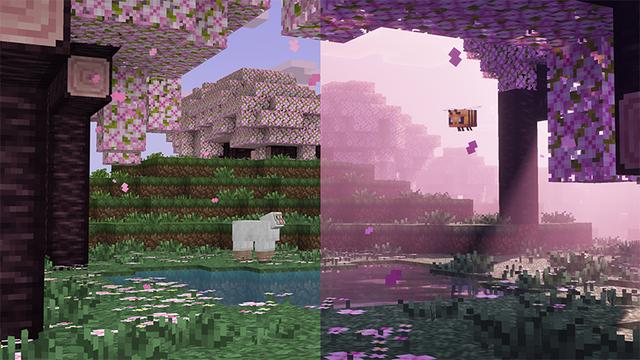 Screenshot of the Minecraft Bedrock Marketplace product Prizma Visuals created by Starfish Studios.