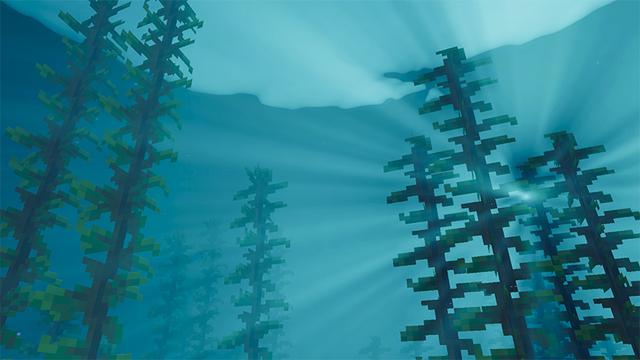 Screenshot of the Minecraft Bedrock Marketplace product Prizma Visuals created by Starfish Studios.