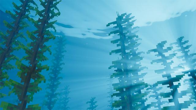 Screenshot of the Minecraft Bedrock Marketplace product Prizma Visuals created by Starfish Studios.