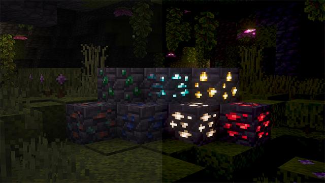 Screenshot of the Minecraft Bedrock Marketplace product Prizma Visuals created by Starfish Studios.