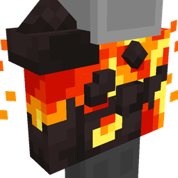 Thumbnail of the Minecraft Bedrock Marketplace product Red Lava Jacket created by Starfish Studios.