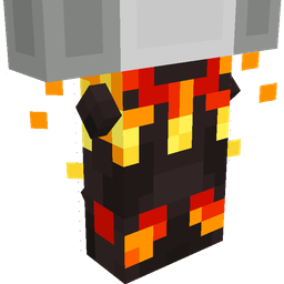 Thumbnail of the Minecraft Bedrock Marketplace product Red Lava Pants created by Starfish Studios.