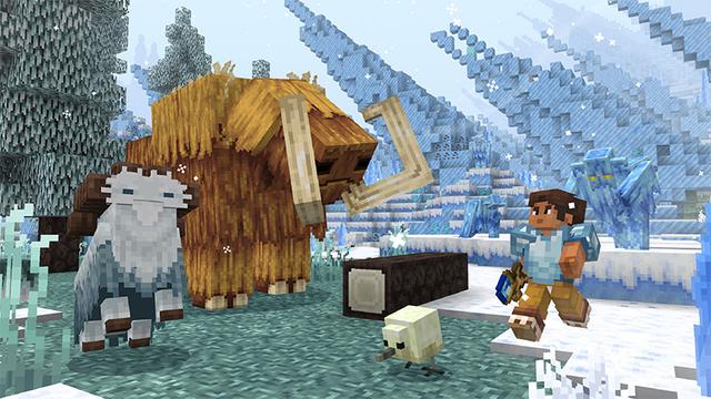 Screenshot of the Minecraft Bedrock Marketplace product Sky Dimensions created by Starfish Studios.