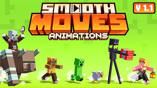 Thumbnail of the Minecraft Bedrock Marketplace product Smooth Moves Animations created by Starfish Studios.