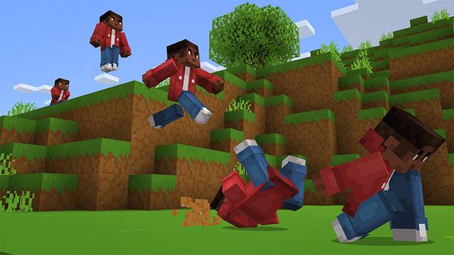 Screenshot of the Minecraft Bedrock Marketplace product Smooth Moves created by Starfish Studios.