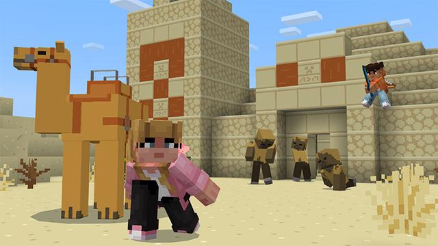 Screenshot of the Minecraft Bedrock Marketplace product Smooth Moves created by Starfish Studios.