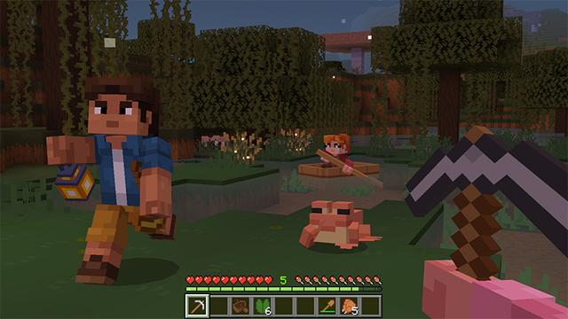Screenshot of the Minecraft Bedrock Marketplace product Smooth Moves created by Starfish Studios.