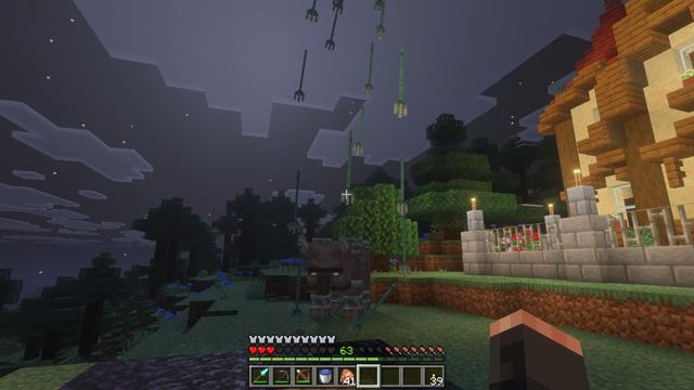 Screenshot of the Minecraft Bedrock Marketplace product Enchantments Plus created by StarkTMA.
