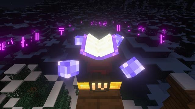 Screenshot of the Minecraft Bedrock Marketplace product Enchantments Plus created by StarkTMA.