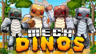 Thumbnail of the Minecraft Bedrock Marketplace product Mech Dinos created by StarkTMA.