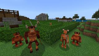 Screenshot of the Minecraft Bedrock Marketplace product Mythical Animals created by stonemasons.