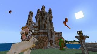 Screenshot of the Minecraft Bedrock Marketplace product Mythical Animals created by stonemasons.