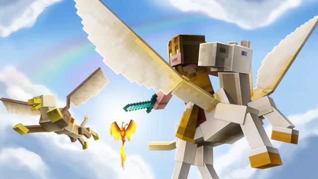 Thumbnail of the Minecraft Bedrock Marketplace product Mythical Animals created by stonemasons.