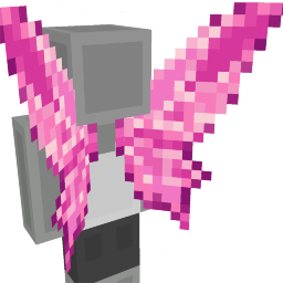 Thumbnail of the Minecraft Bedrock Marketplace product Pink Sparkle Madness Wings created by stonemasons.