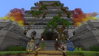 Screenshot of the Minecraft Bedrock Marketplace product Resource Golems created by stonemasons.