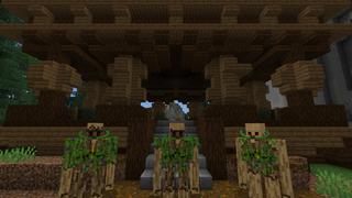 Screenshot of the Minecraft Bedrock Marketplace product Resource Golems created by stonemasons.