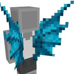 Thumbnail of the Minecraft Bedrock Marketplace product Water Dragon Wings created by stonemasons.