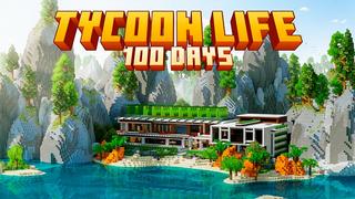 Thumbnail of the Minecraft Bedrock Marketplace product 100 Days: Tycoon Life created by Street Studios.