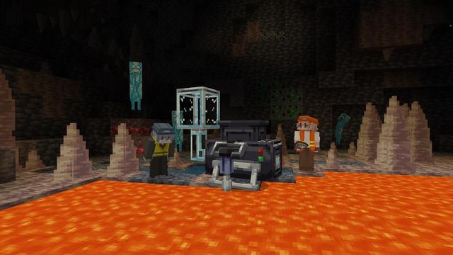 Screenshot of the Minecraft Bedrock Marketplace product Advanced Mining Add-On created by Street Studios.