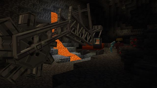Screenshot of the Minecraft Bedrock Marketplace product Advanced Mining Add-On created by Street Studios.