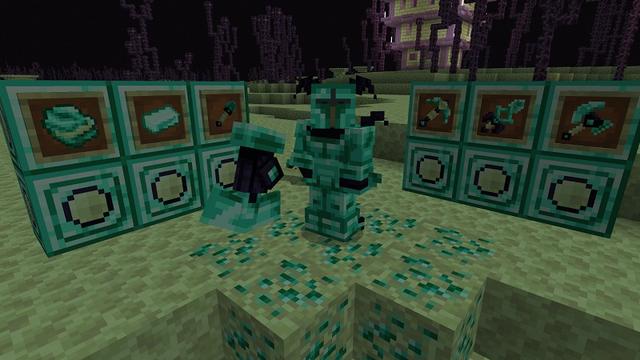 Screenshot of the Minecraft Bedrock Marketplace product Advanced Mining Add-On created by Street Studios.