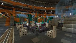 Screenshot of the Minecraft Bedrock Marketplace product Alien City created by Street Studios.