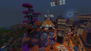 Screenshot of the Minecraft Bedrock Marketplace product Alien City created by Street Studios.