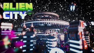 Thumbnail of the Minecraft Bedrock Marketplace product Alien City created by Street Studios.