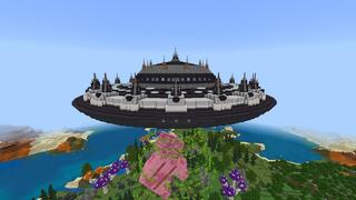 Screenshot of the Minecraft Bedrock Marketplace product Alien Spaceship created by Street Studios.