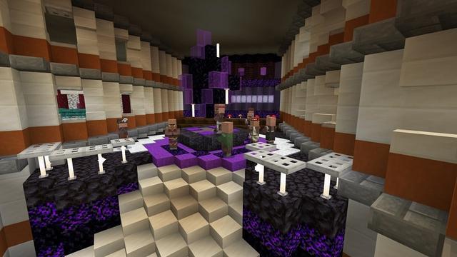Screenshot of the Minecraft Bedrock Marketplace product Alien Spaceship created by Street Studios.