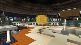 Screenshot of the Minecraft Bedrock Marketplace product Alien Spaceship created by Street Studios.