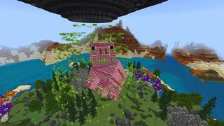 Screenshot of the Minecraft Bedrock Marketplace product Alien Spaceship created by Street Studios.
