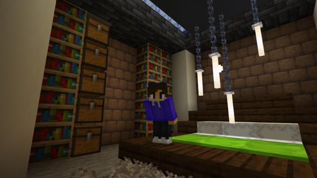 Screenshot of the Minecraft Bedrock Marketplace product Alien Underground Base created by Street Studios.