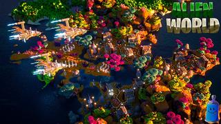 Thumbnail of the Minecraft Bedrock Marketplace product Alien World created by Street Studios.