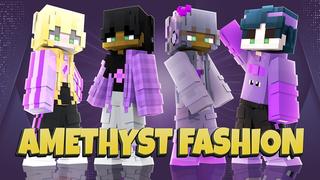 Thumbnail of the Minecraft Bedrock Marketplace product Amethyst Fashion created by Street Studios.