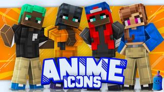 Thumbnail of the Minecraft Bedrock Marketplace product Anime Icons created by Street Studios.