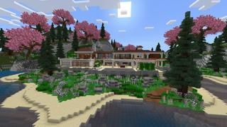 Screenshot of the Minecraft Bedrock Marketplace product Anime Mansion created by Street Studios.