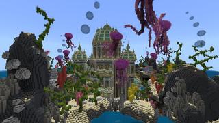 Screenshot of the Minecraft Bedrock Marketplace product Atlantic Temple created by Street Studios.
