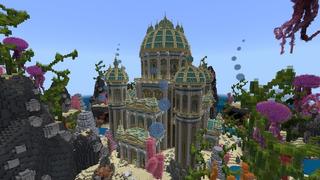 Screenshot of the Minecraft Bedrock Marketplace product Atlantic Temple created by Street Studios.